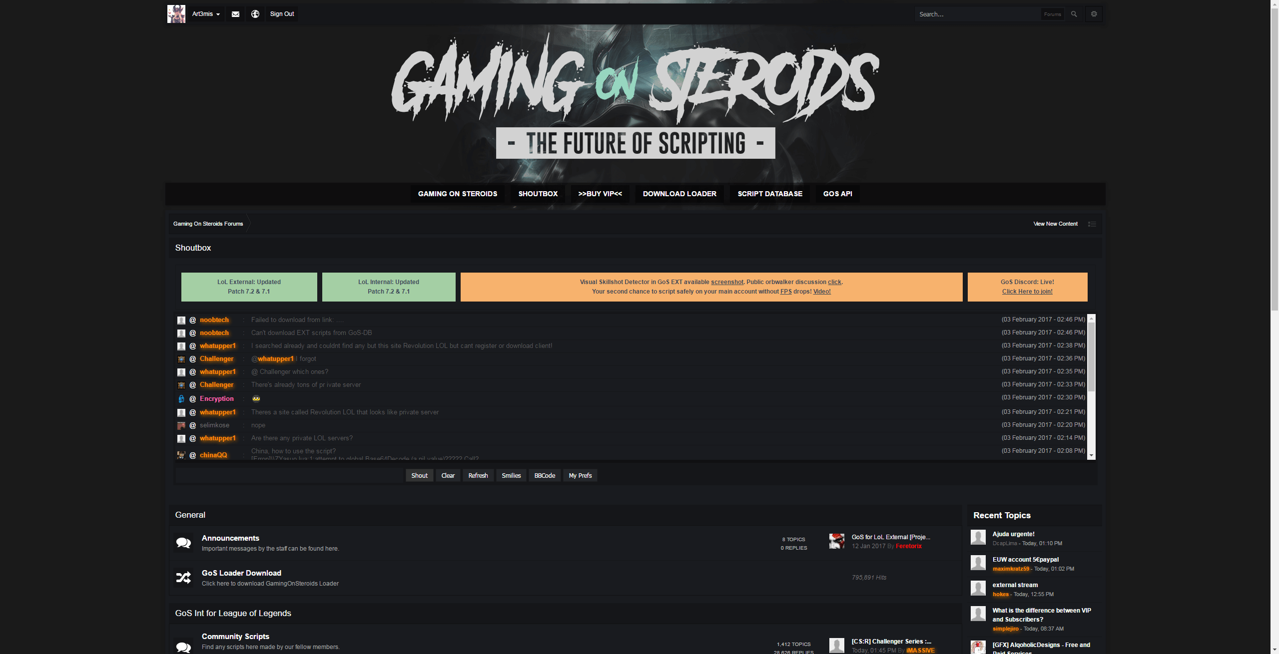 Gaming on Steroids - Dark