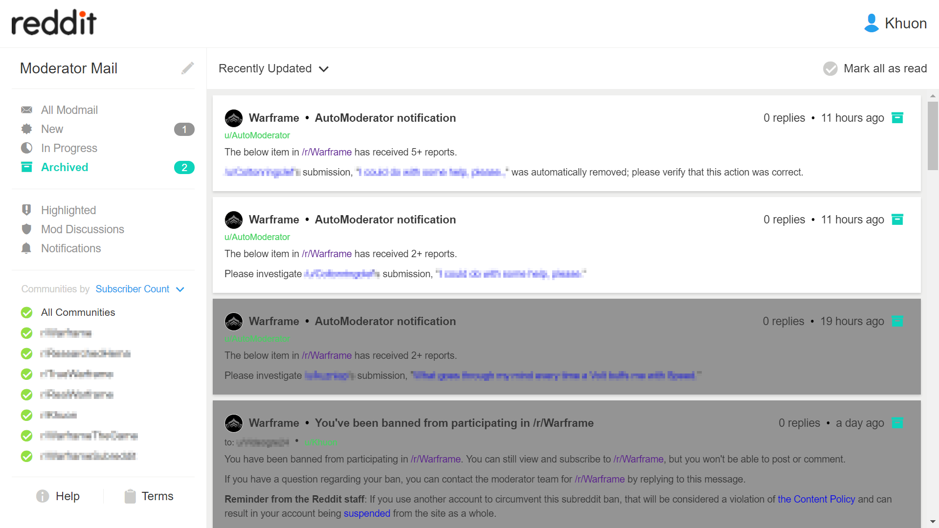 Read Modmail Tweak