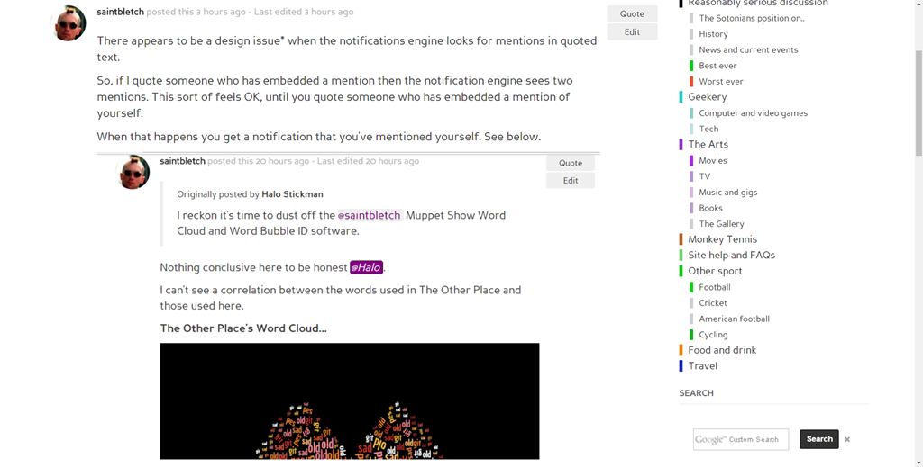 Sotonians Mentions - Purple