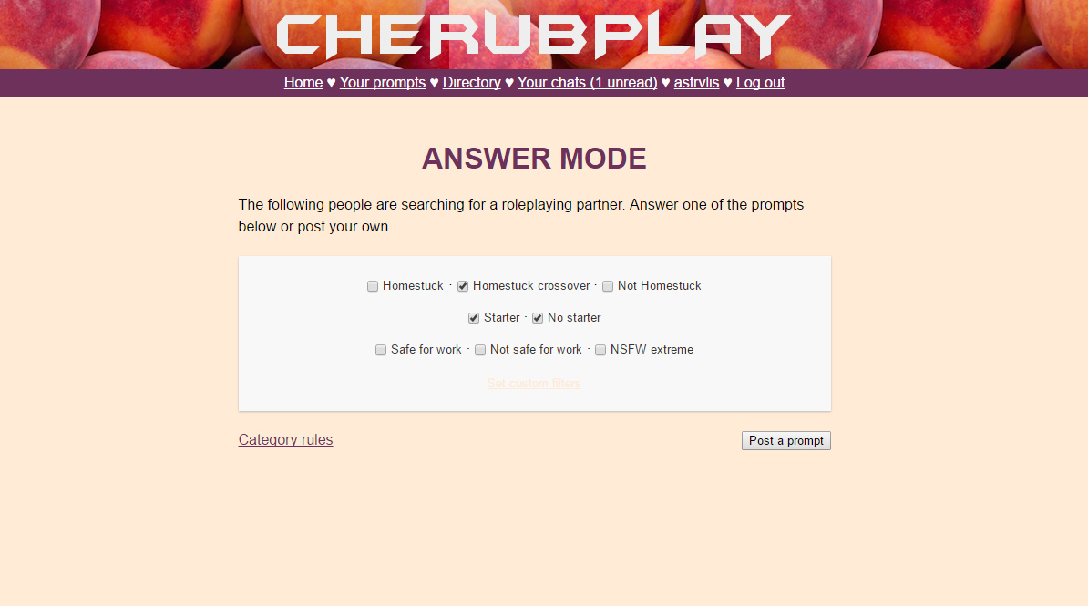 peach cherubplay