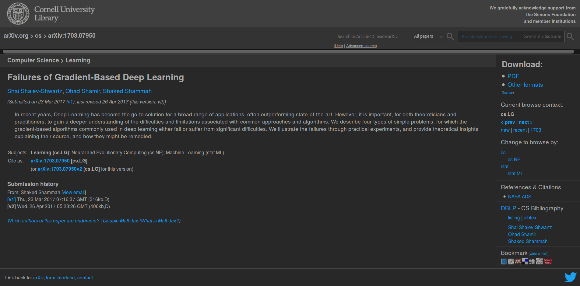 Arxiv Dark Theme