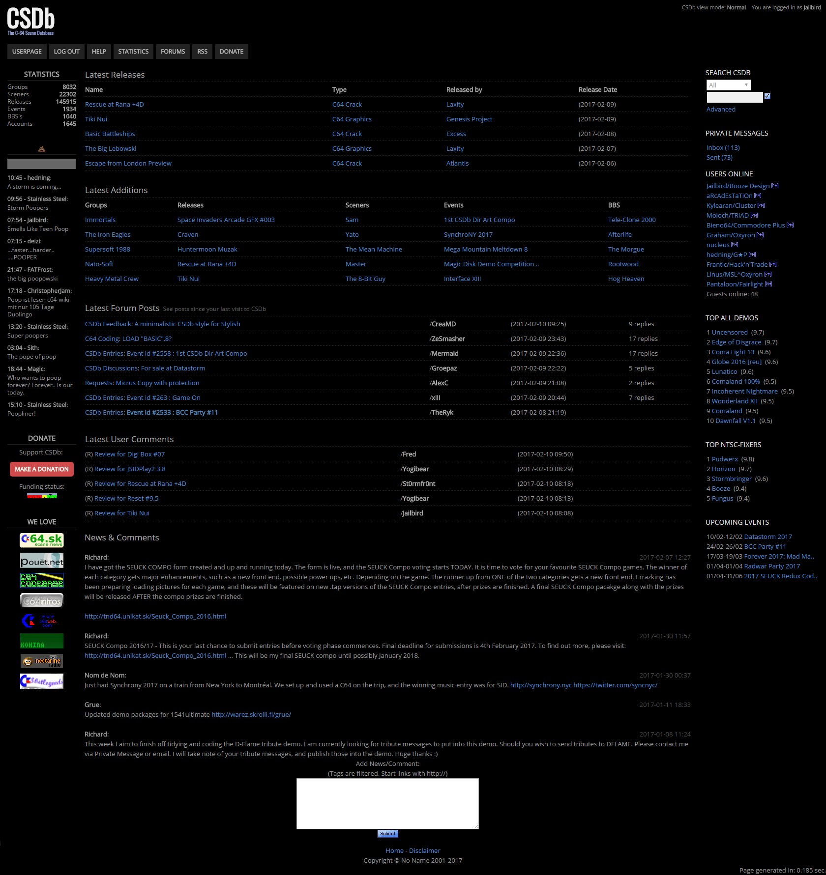 CSDb Minimal Edition