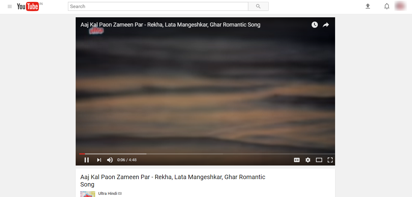 Hide YouTube Video Sidebar