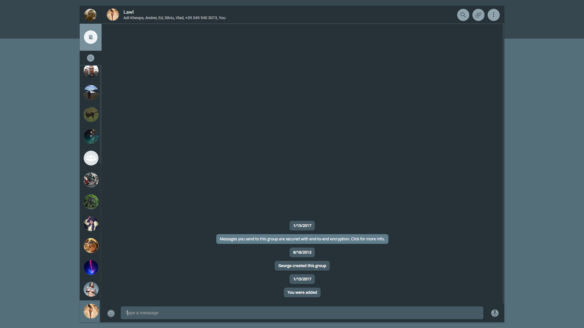 Dark Blue + Chat heads privacy
