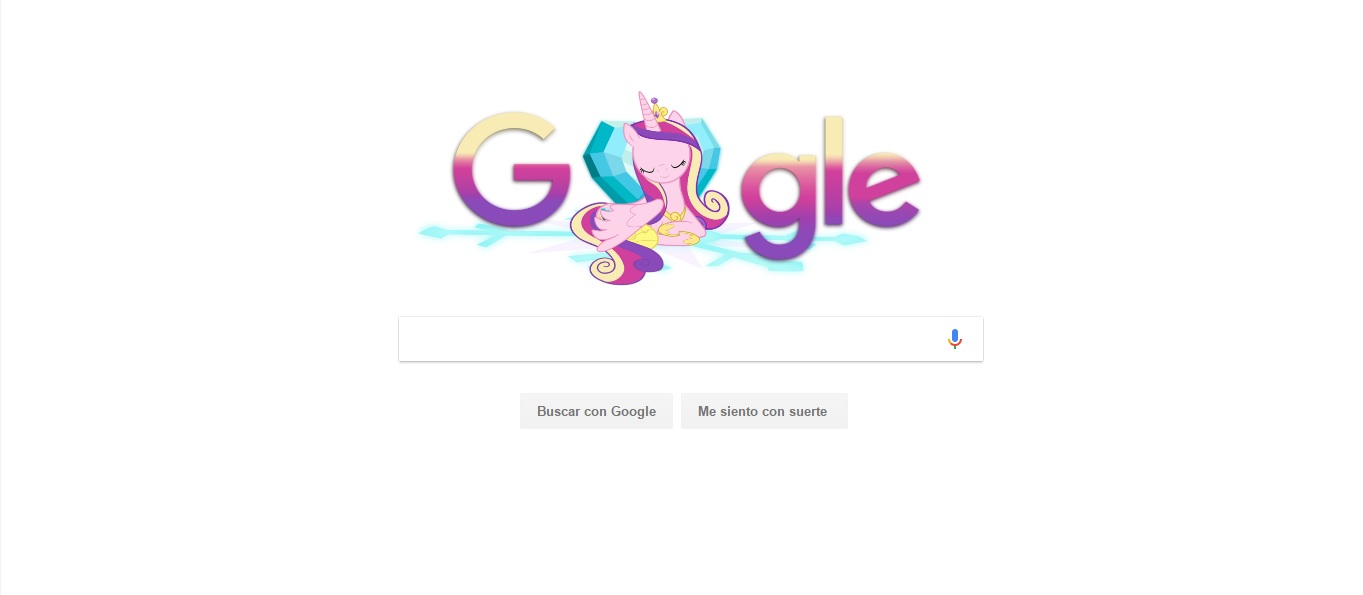 Princess Cadence Google 2017 Logo