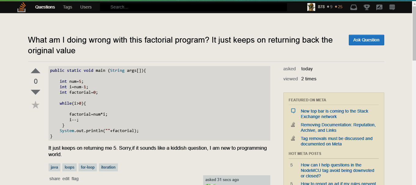 Old StackOverflow Theme