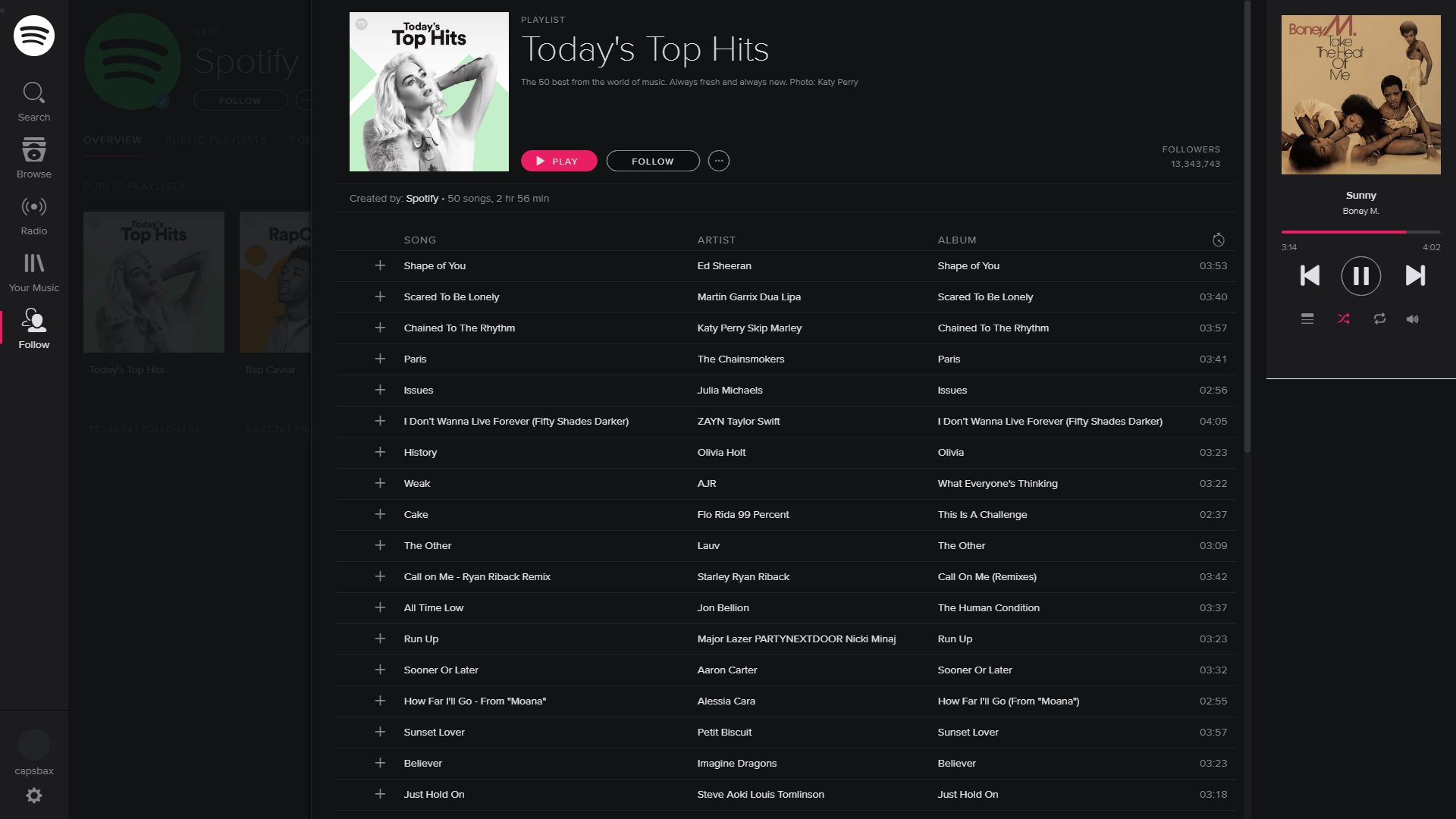 Spotify Colors