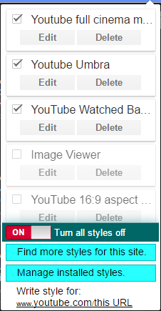 Material Stylus Popup [Chrome]
