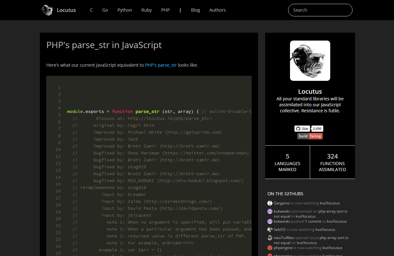 locutus.io (dark)