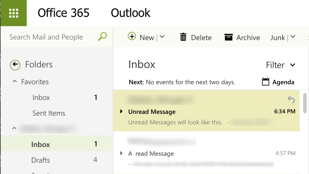 Outlook Unread Highlighter