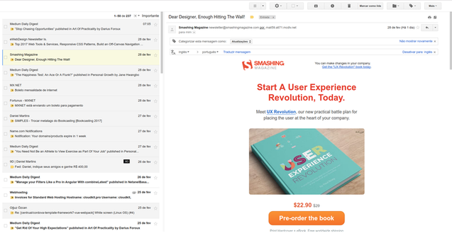Gmail as App
