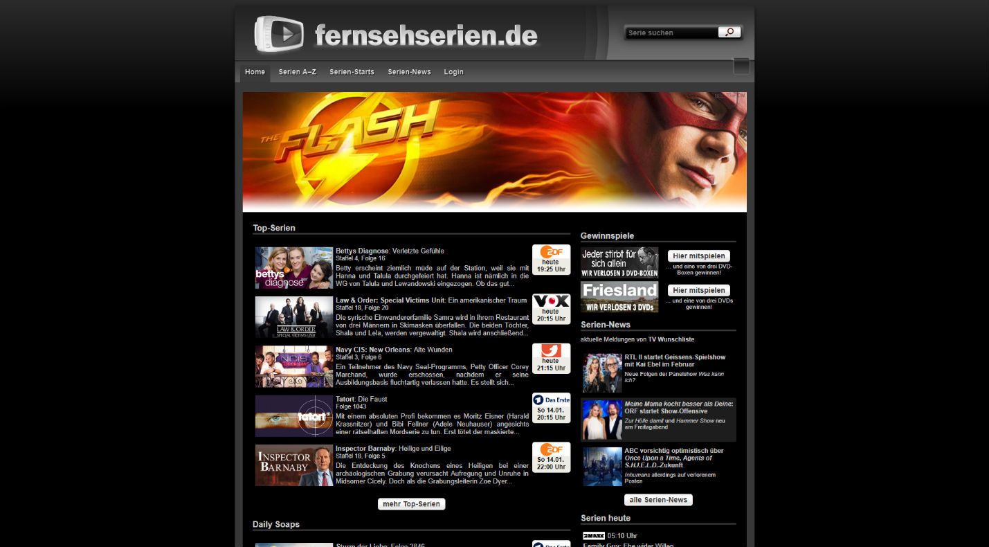 fernsehserien.de (dark)