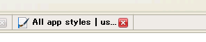 Block Tabs (Top and Bottom Double Line + Flat)