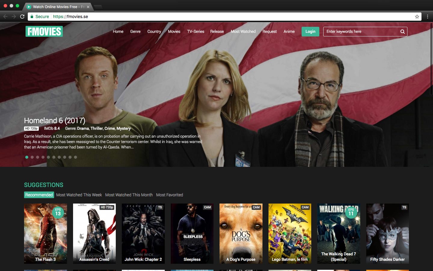 Fmovies - Clean Night Mode