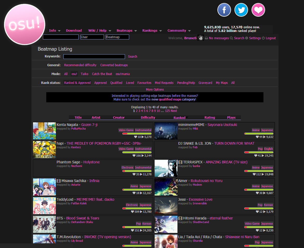 osu! Flat Dark