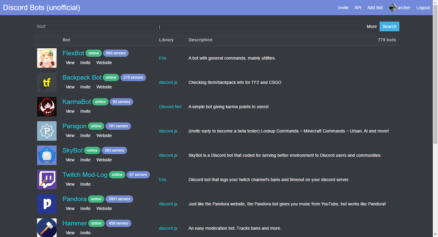 Discord.pw Dark Theme