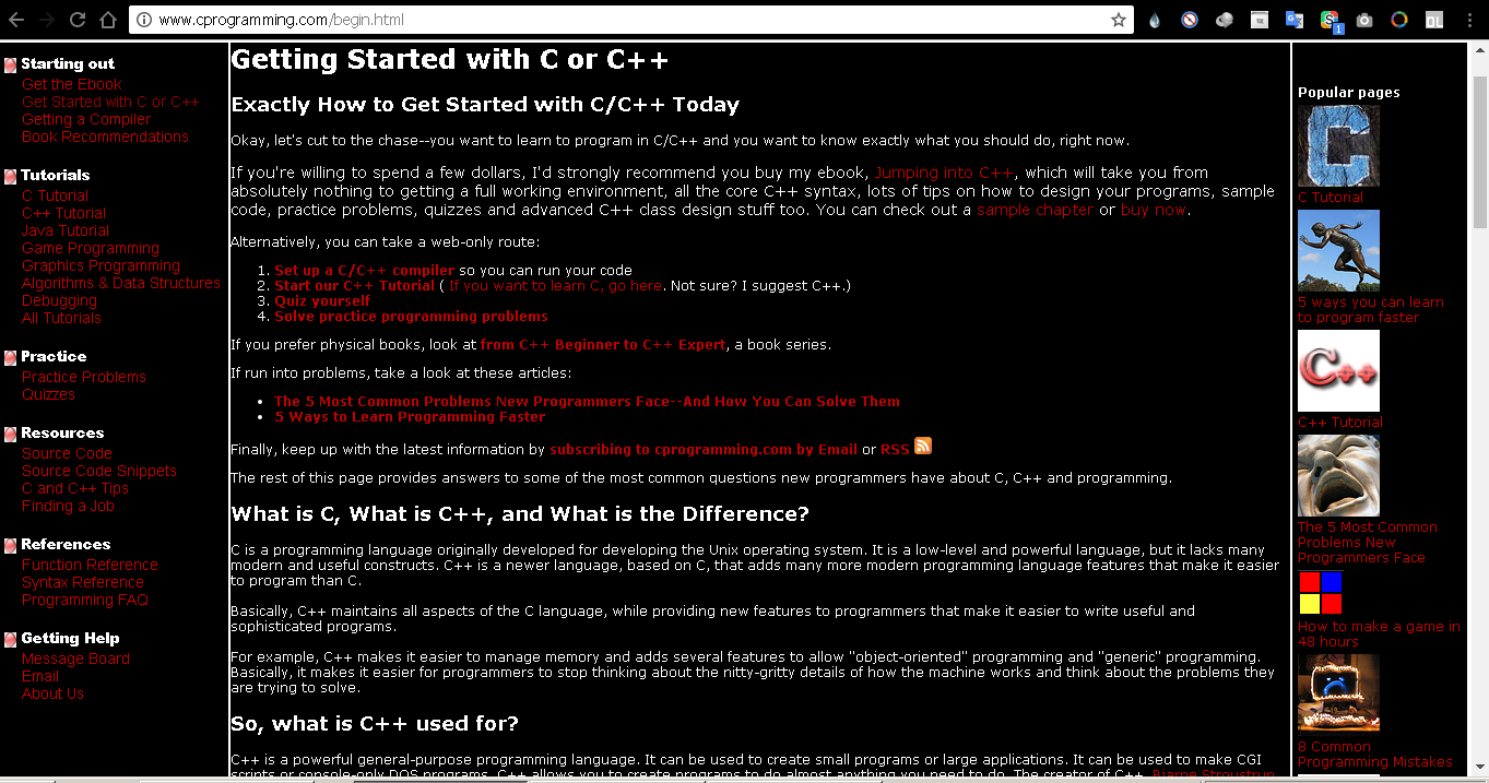 cprogramming Dark V1