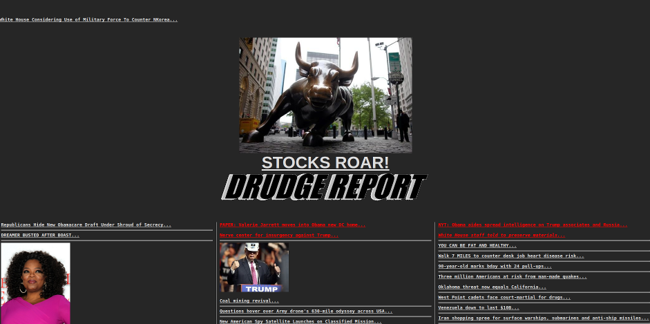 Drudge Report Dark