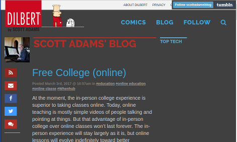 Scott Adam's Blog Dark