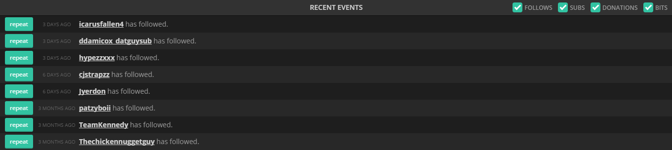 Streamlabs Dark Dashboard