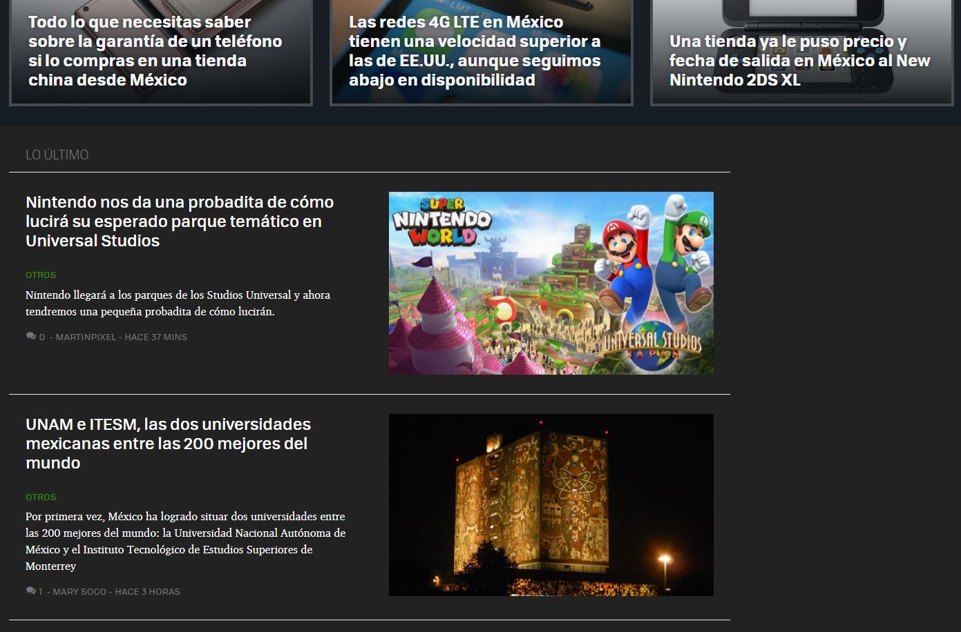 Dark Xataka y Xataka México