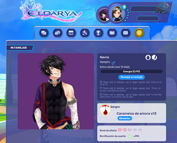 Eldarya - Nevra de Familiar