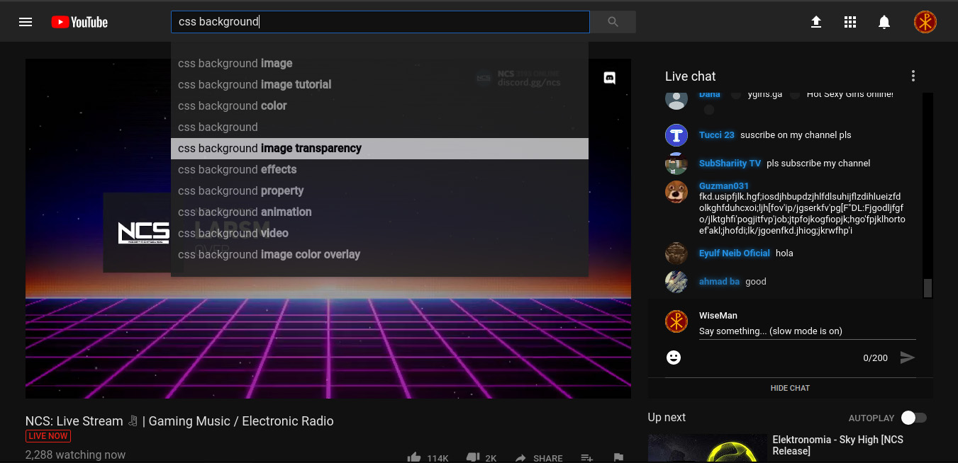Tweaked Dark Live Chat for YouTube