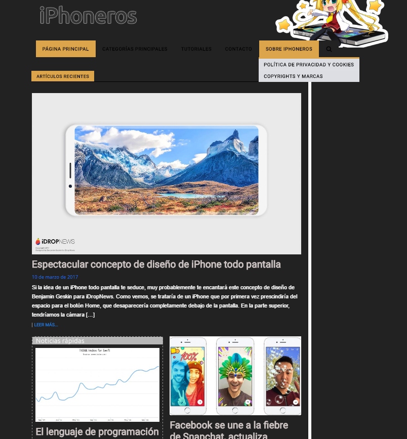 iPhoneros.com Dark