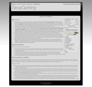 TerraCaching.com - Brushed Metal