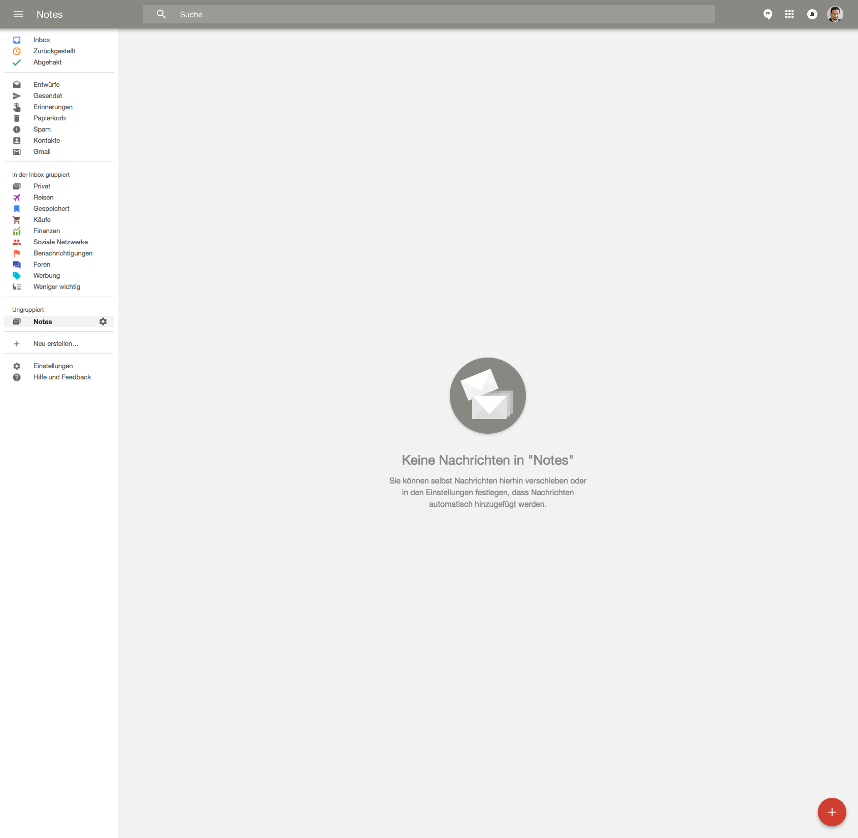 Google Inbox Compact