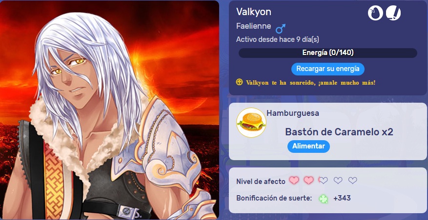 Eldarya - Valkyon Familiar