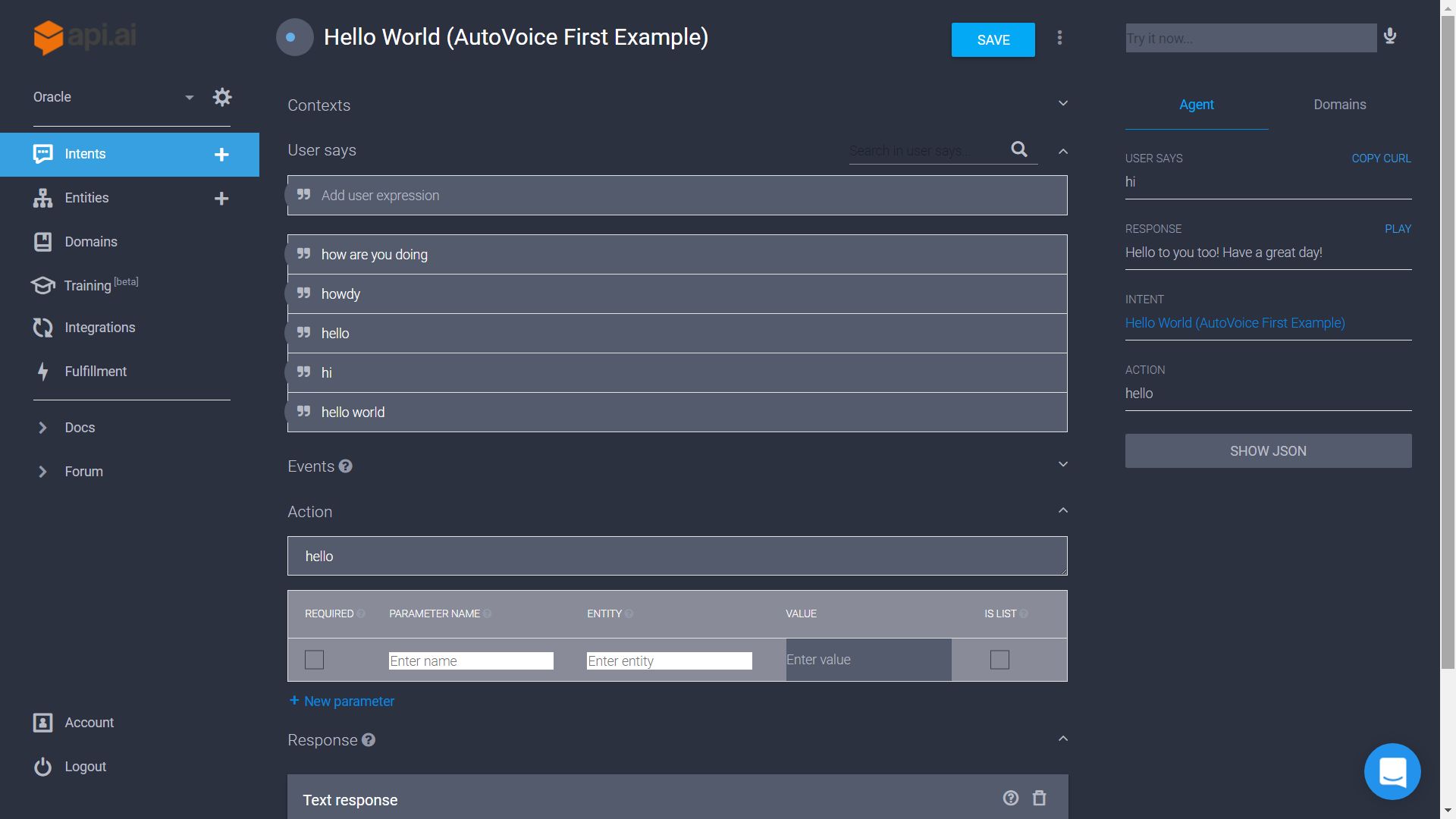 API.AI Dark (WIP, help?)