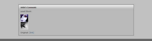 Deviantart Deviation comments hider