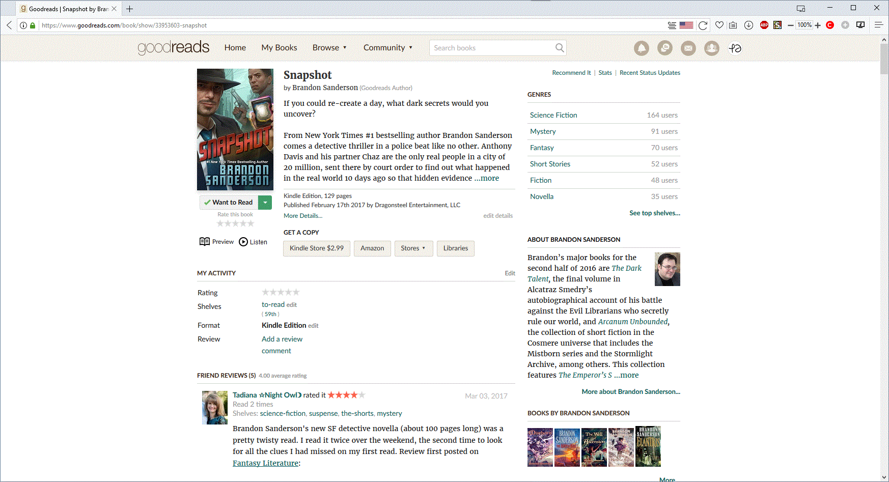 Goodreads hide average ratings