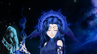 Runes Animées Bleues (rotation)