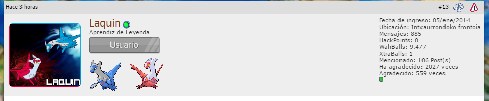 WaH! Avatares no circulares