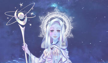 Runes Animées Blanches (rotation)