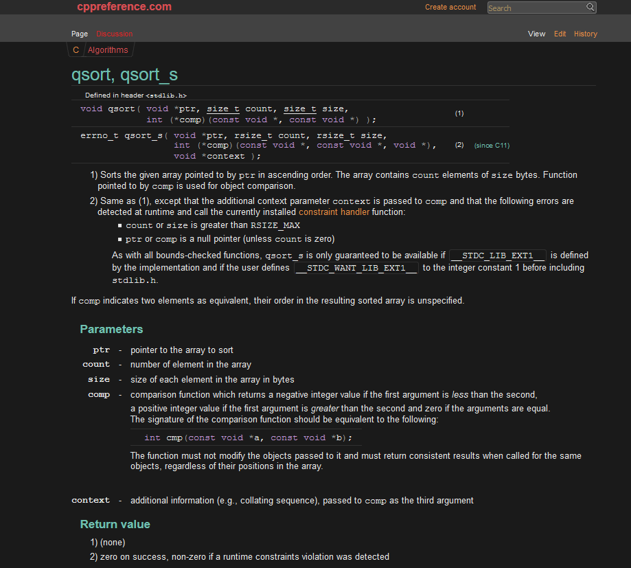A CppReference Darkly