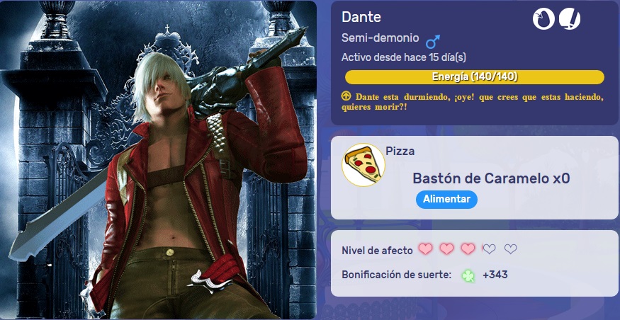 Eldarya - Dante Familiar