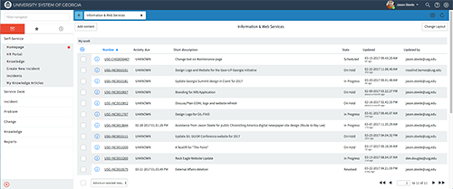USG ServiceNow