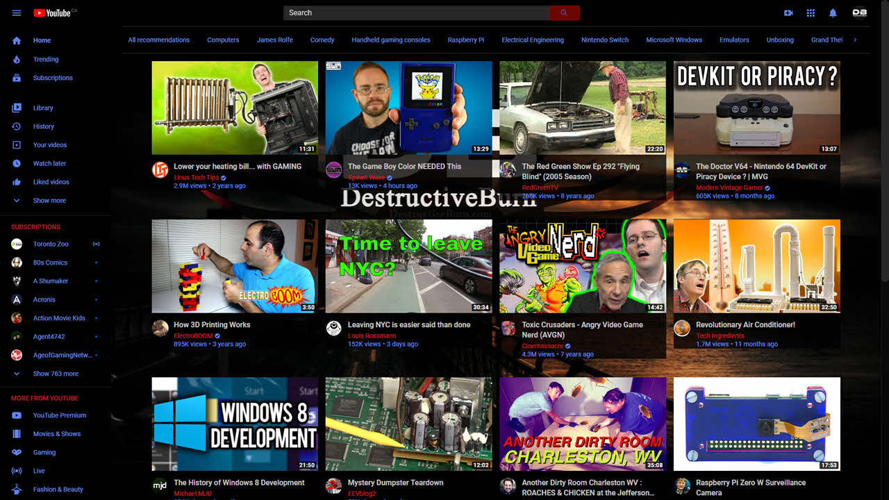 Youtube Dark Black & Transparent (MOVED)