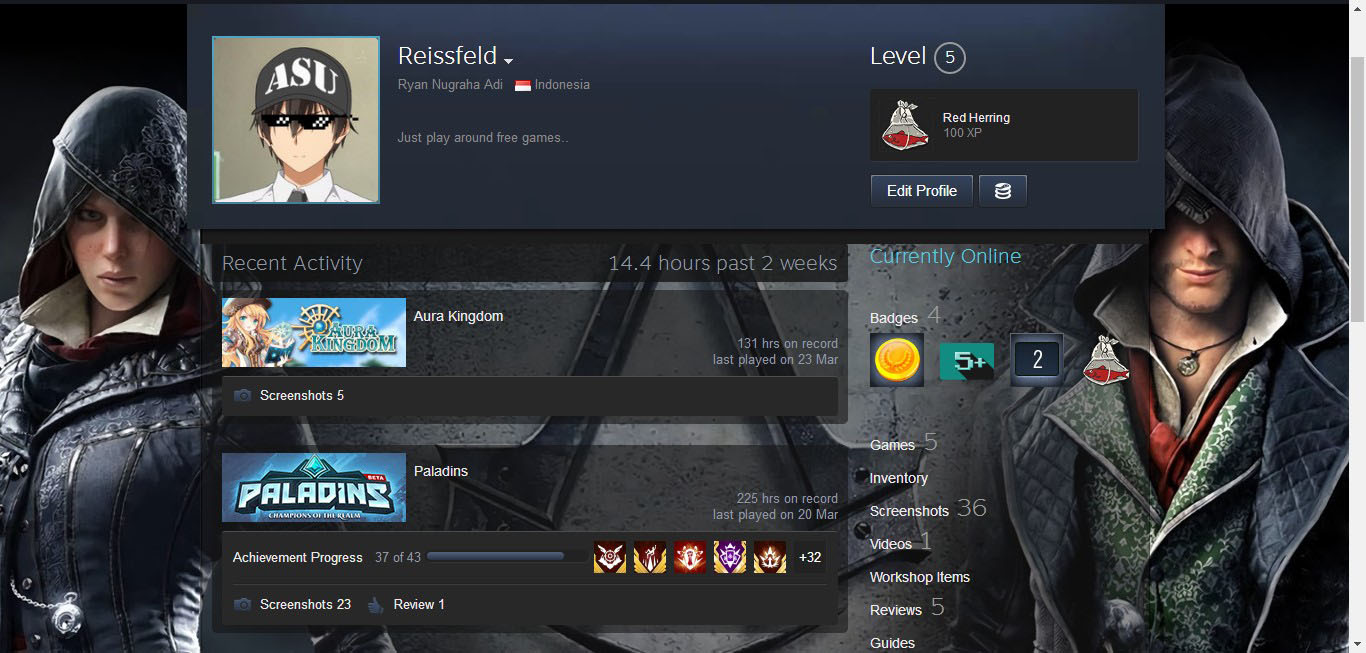 Assassin's Creed Syndicate Steam Background