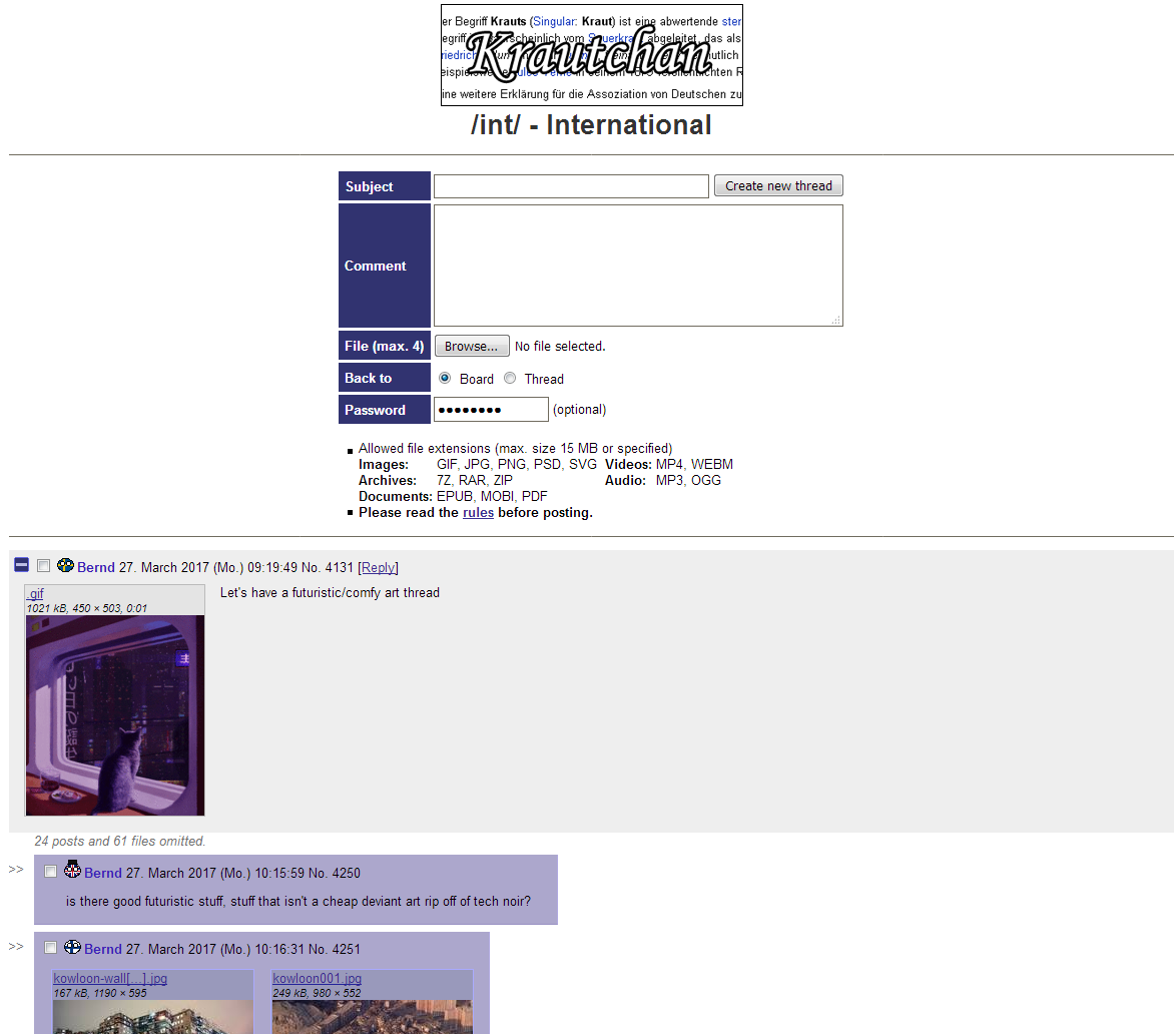 Krautchan style for Ernstchan