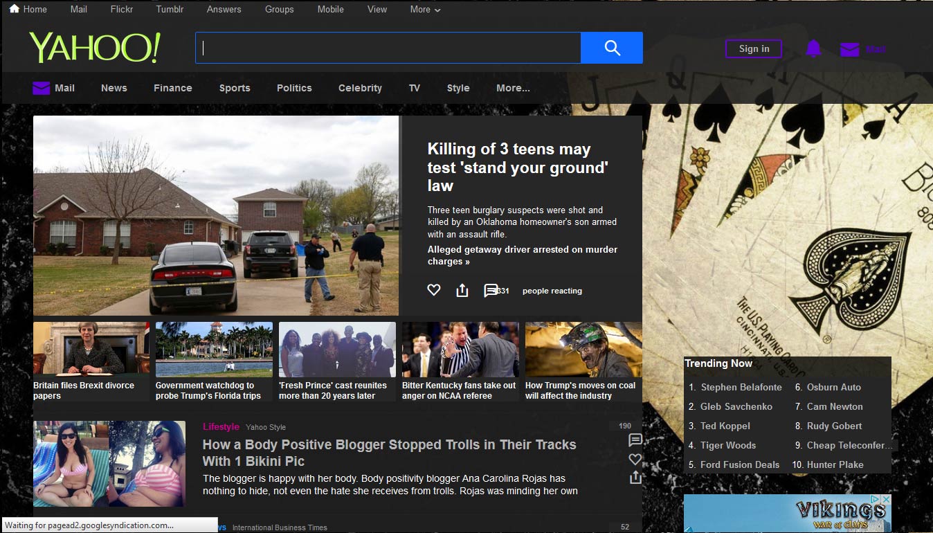 Poker - Royal Flush - yahoo.com