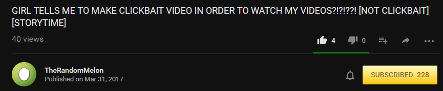 Old YouTube mixed with Material Design YouTube