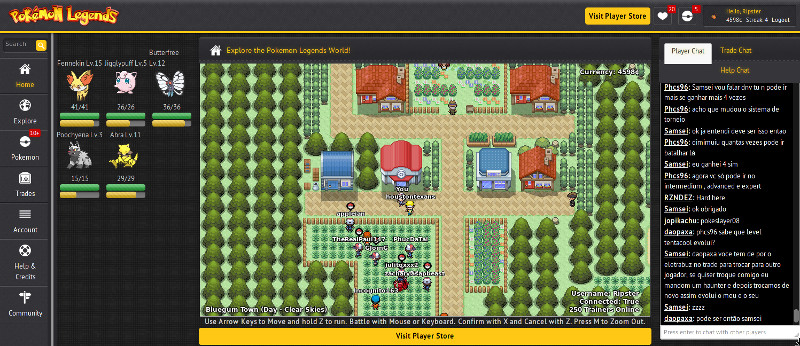 PokeLegends UI