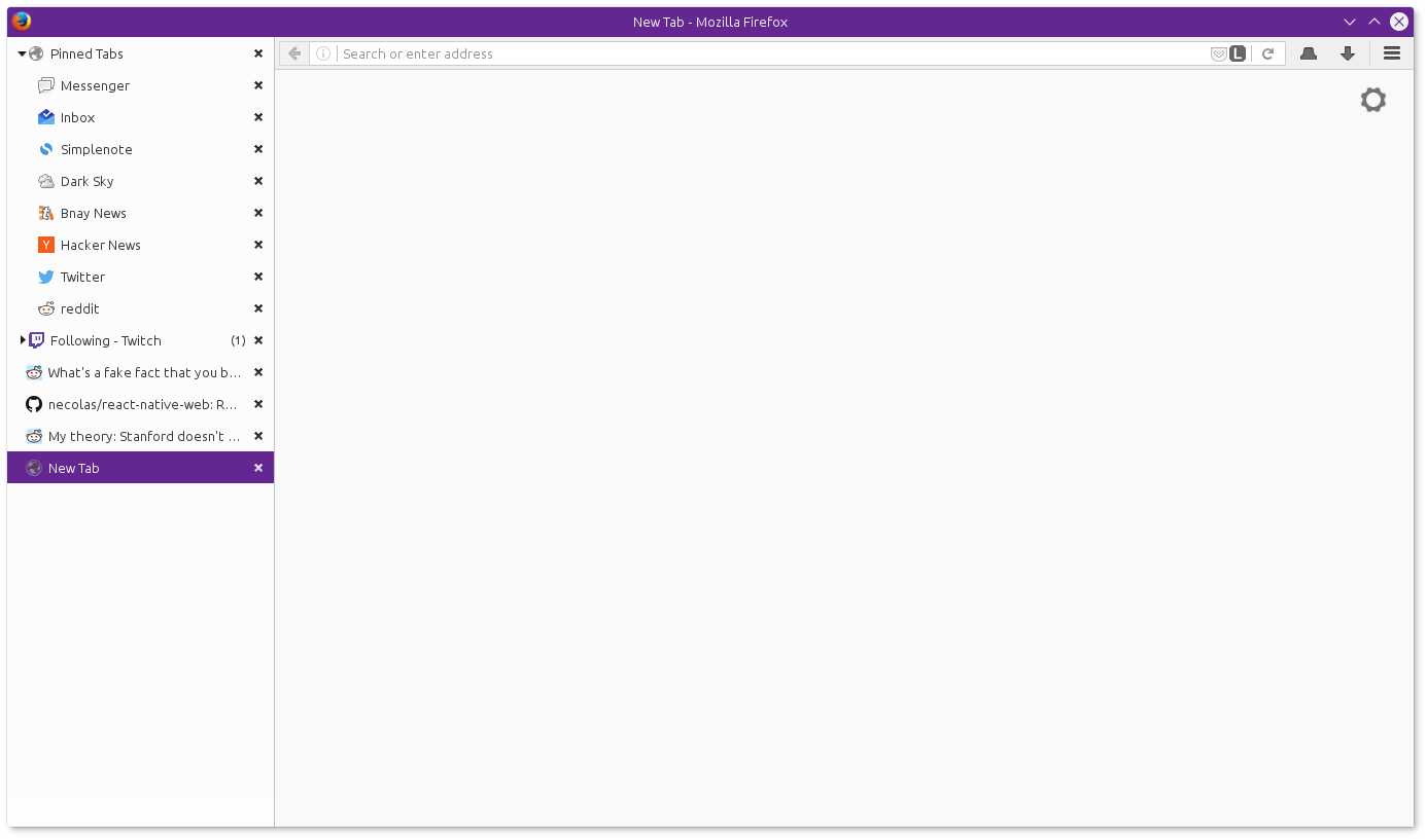 Tree Style Tabs customizations