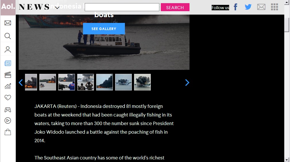 aol.com - Black with Ad kills