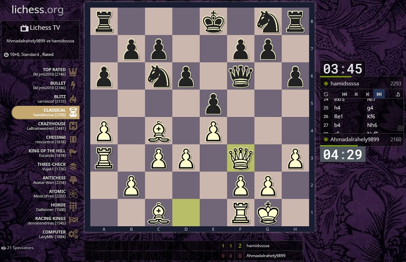 Lichess.org Theme - Dusk