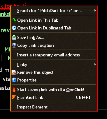 Black background : PitchDark companion - II
